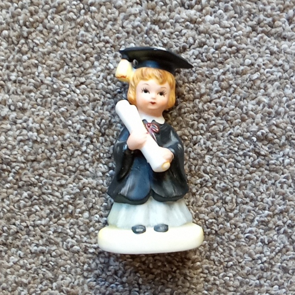Vintage Lefton Graduate Figurine Graduation